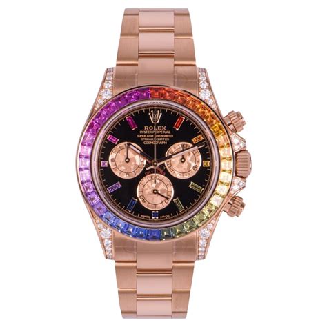 rolex datejust rainbow price|rolex daytona rainbow rose gold.